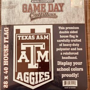 Texas A&M Aggies House Flag - 28” X 40”